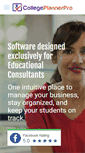 Mobile Screenshot of collegeplannerpro.com